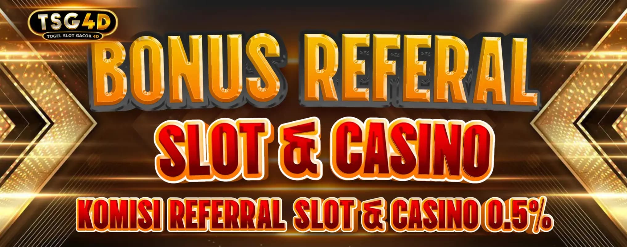 #6 BONUS REFERRAL SLOT & CASINO 0.5%
